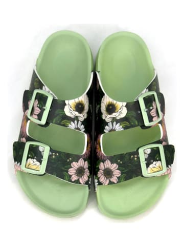 Calceo Slippers groen