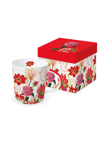 ppd Mok "Floria" meerkleurig/wit - 350 ml