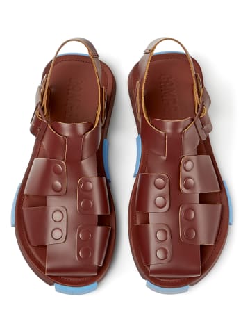 Camper Leren enkelsandalen bruin