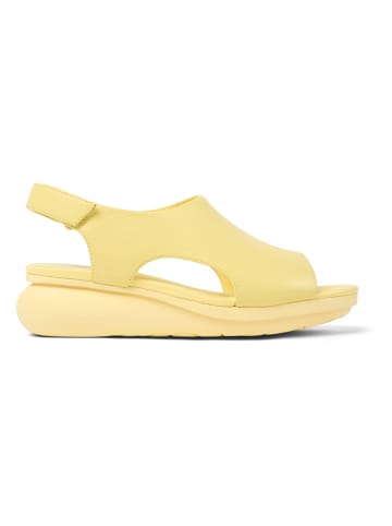 Camper Leren sandalen geel