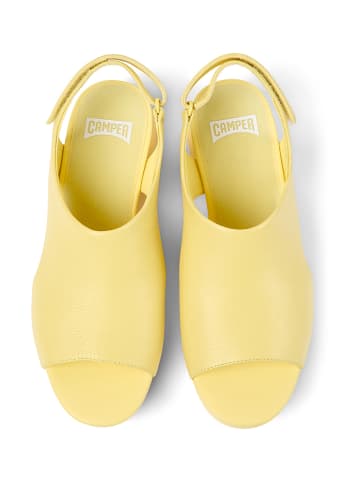 Camper Leren sandalen geel