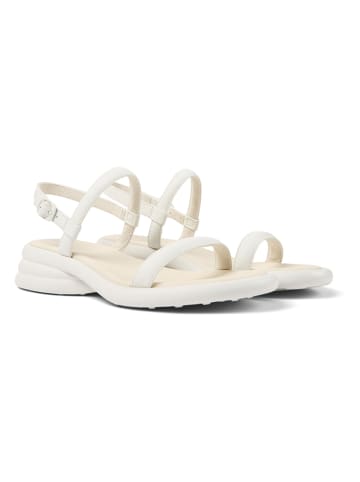 Camper Leder-Sandalen in Weiß