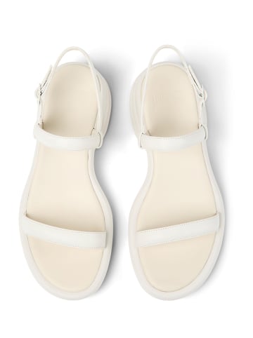 Camper Leder-Sandalen in Weiß