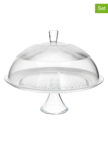 Tognana 2-częściowy zestaw "Clear" - wys. 25 x Ø 33 cm