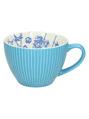 Andrea Fontebasso 1760 Jumbotasse "Breakfast Time" in Hellblau - 490 ml