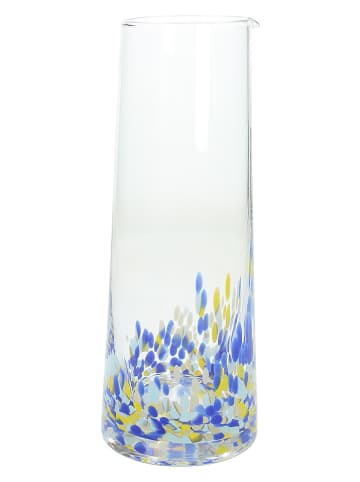 Andrea Fontebasso 1760 Karaffe "Venezia" in Blau - (H)16 x Ø 10 cm