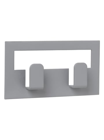 Blomus Handtuchhaken "Vindo" in Hellgrau - (L)10 x (B)6 cm