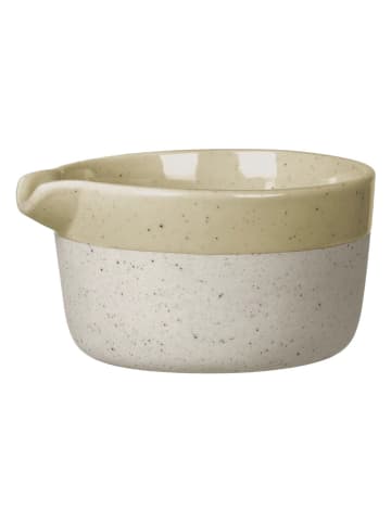 Blomus Melkkannetje "Sablo" beige - Ø 8,5 cm
