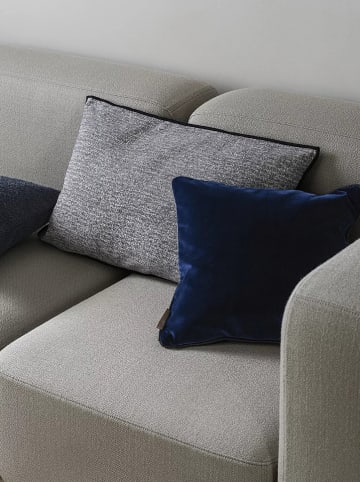 Blomus Kussenhoes "Velvet" donkerblauw - (L)40 x (B)40 cm