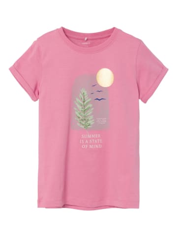 name it Shirt "Faberte" roze