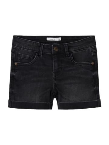 name it Jeans-Shorts "Salli" - Slim fit - in Schwarz