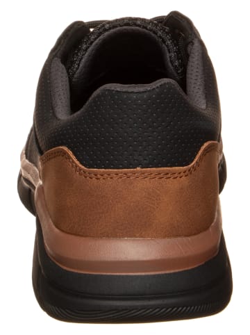 Bugatti Sneakers in Schwarz/ Braun