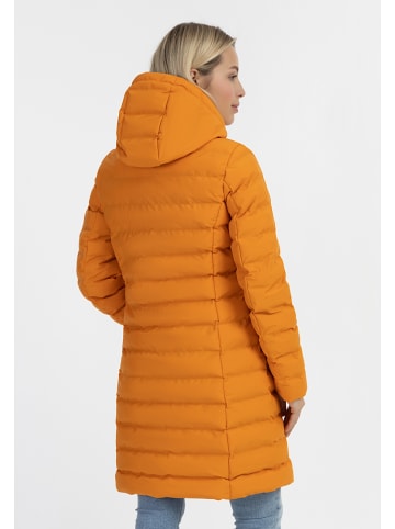 Schmuddelwedda Doorgestikte mantel oranje