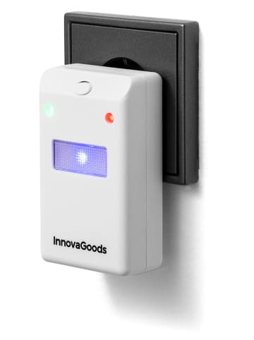InnovaGoods Insekten und Nagetiervertreiber mit LED-Licht in Weiß