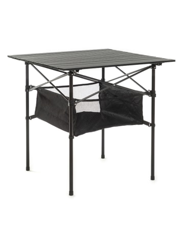 InnovaGoods Inklapbare campingtafel zwart - (B)70 x (H)70 x (D)69 cm