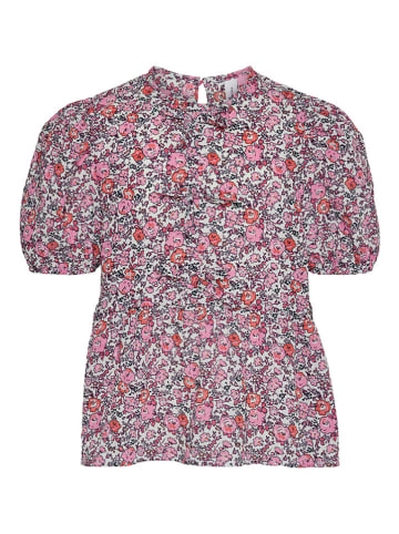 Vero Moda Girl Shirt wit/roze