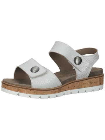 bama Leder-Sandalen in Silber