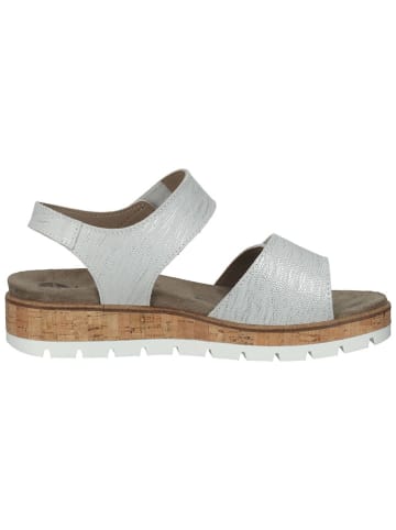 bama Leder-Sandalen in Silber