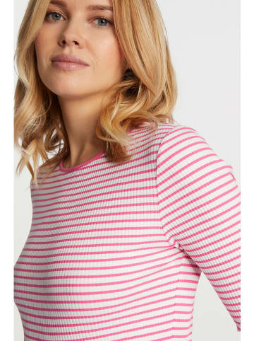 Rich & Royal Longsleeve roze/wit