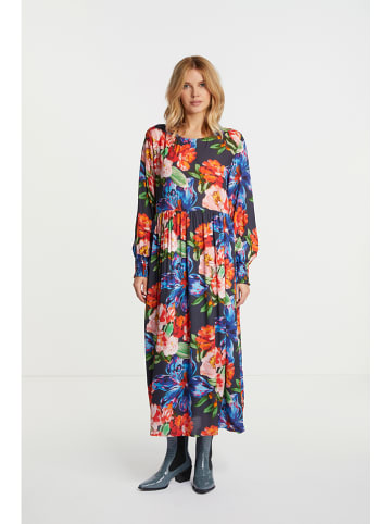 Rich & Royal Jurk blauw/rood