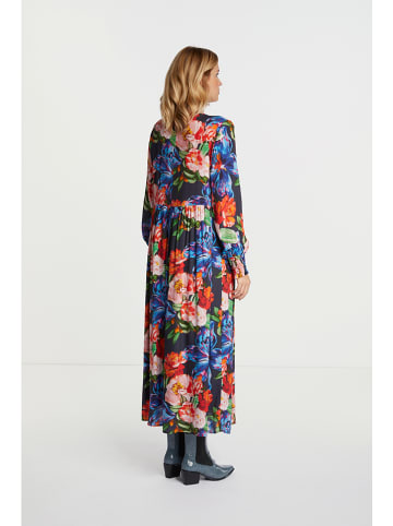 Rich & Royal Jurk blauw/rood