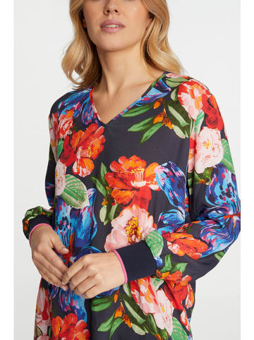 Rich & Royal Blouse donkerblauw/rood