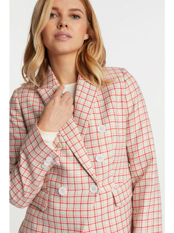 Rich & Royal Blazer crème/rood