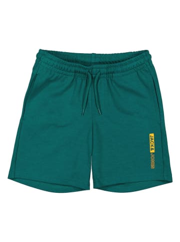 JACK & JONES Junior Sweatshorts "Neo" in GrÃ¼n