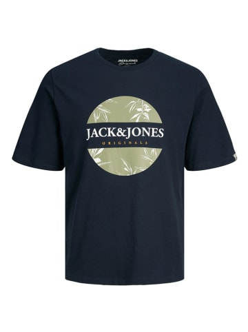 JACK & JONES Junior Koszulka "Crayon" w kolorze granatowym