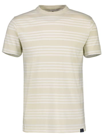 Lerros Koszulka w kolorze beżowo-białym