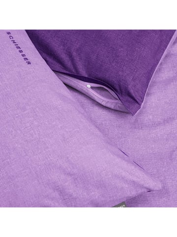 Schiesser Poszewki renforcé (2 szt.) w kolorze fioletowym na poduszkę