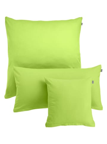 Schiesser Dżersejowa poszewka "Jessi" w kolorze zielonym na poduszkę