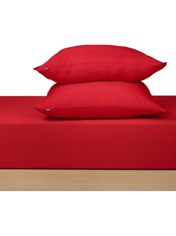 Schiesser Dżersejowa poszewka "Jessi" w kolorze czerwonym na poduszkę