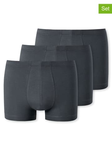 UNCOVER BY SCHIESSER 3er-Set: Boxershorts in Anthrazit