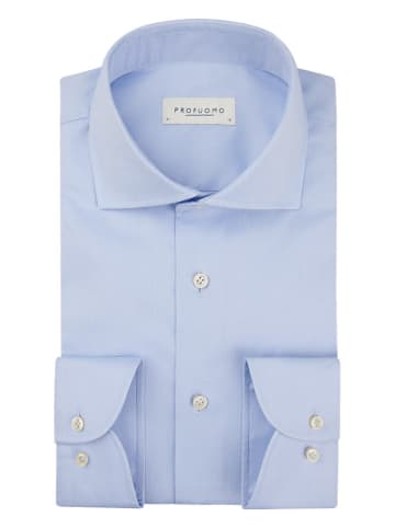 PROFUOMO Blouse - slim fit - lichtblauw