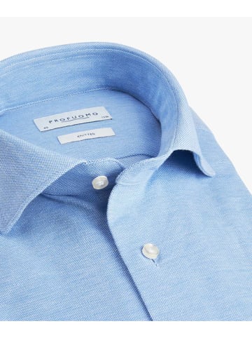PROFUOMO Blouse - slim fit - lichtblauw