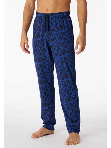 Schiesser Pyjamabroek donkerblauw