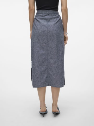 Vero Moda Spódnica "Luna" w kolorze niebieskim
