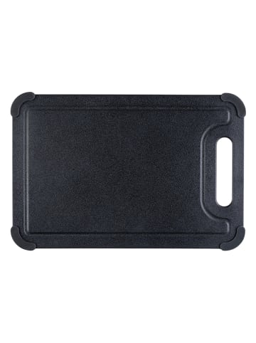 Wenko Schneidebrett "Peet" in Schwarz - (L)30 x (B)20,5 cm