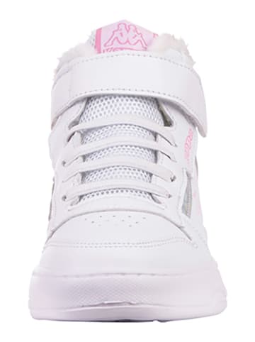 Kappa Sneakers "Mangan" wit/lichtroze