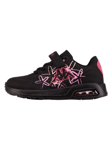 Kappa Sneakers "Harlem" in Schwarz/ Pink