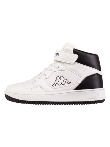 Kappa Sneakers "Broome MF K" in Weiß/ Schwarz
