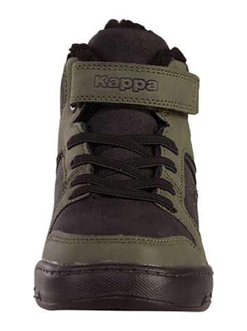 Kappa Sneakers "Lineup" in Khaki/ Schwarz