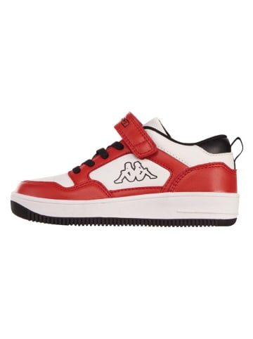 Kappa Sneakers "Alid Low K" in Weiß/ Rot