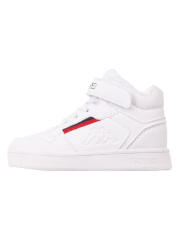 Kappa Sneakersy "Mangan" w kolorze biało-czerwonym