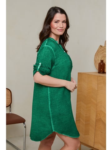 Curvy Lady Kleid in Grün
