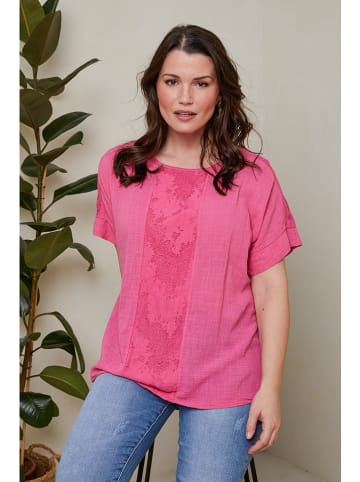 Curvy Lady Blouse roze