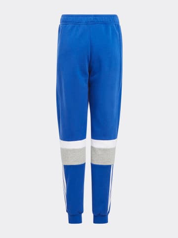 adidas Spodnie dresowe w kolorze niebiesko-szarym