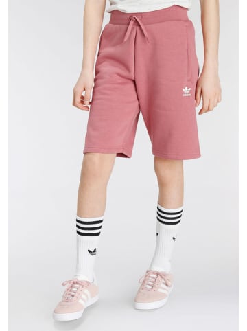 adidas Szorty dresowe w kolorze różowym