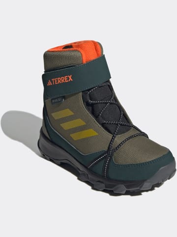 adidas Buty trekkingowe "Terrex Snow" w kolorze khaki